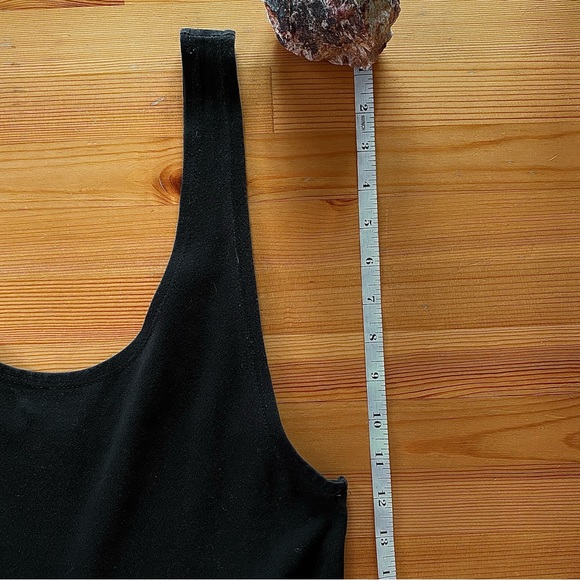 Cotton On Simple Black Midi Dress - Picture 8 of 10